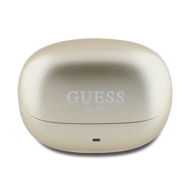 Guess Capsule ANC/ENC TWS Wireless Earbuds with Charging Case Gold - GUTWST88MCTGD