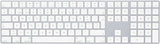 Apple Magic Keyboard With Numeric Keypad Portuguese Silver A1843 - MQ052PO/A