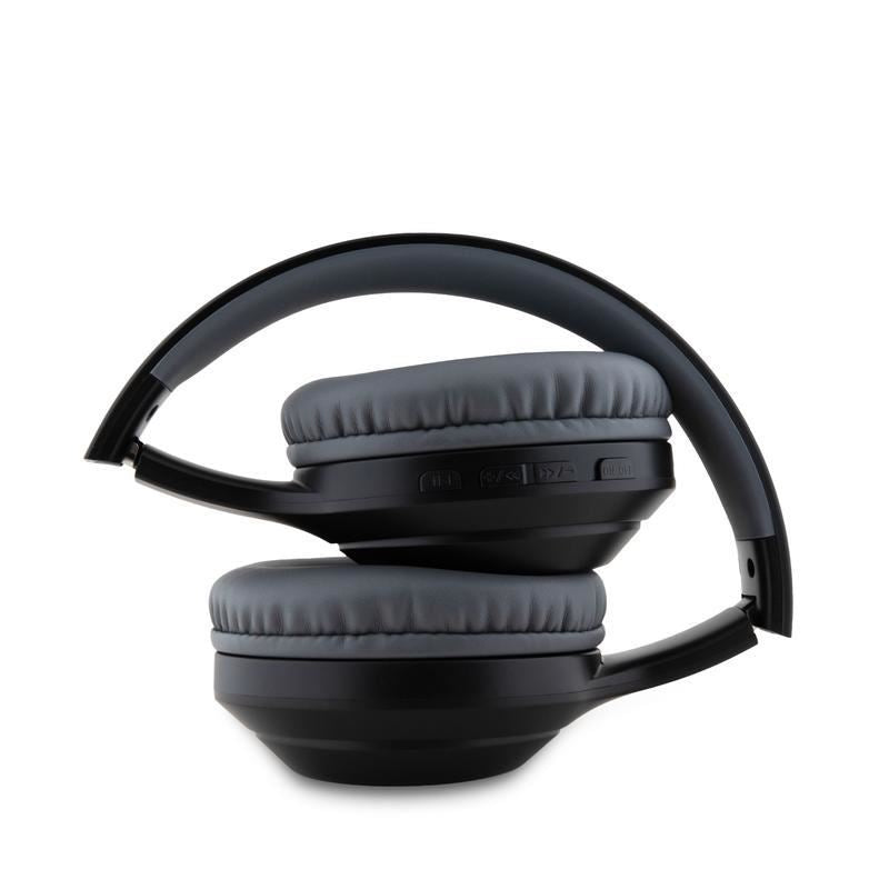 Guess Wireless Headphones with Classic Silver Logo Black - GUBHV21SFGSK