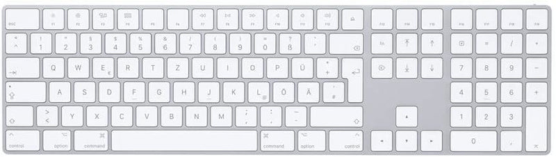 Apple Magic Keyboard With Numeric Keypad Portuguese Silver A1843 - MQ052PO/A