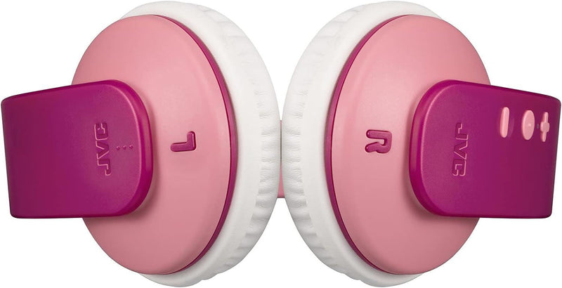 JVC Tinyphones Stereo Kids Wireless Bluetooth Headphones Pink - HA-KD10W-P-E