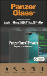 Panzer Glass Privacy Classic Fit Screen Protector for iphone 13 Pro Max/14 Plus 6.7" - P2769