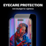 Panzer Glass Ultra Wide Fit Eyecare Screen Protection for iphone 15 Pro 6.1" - 2814