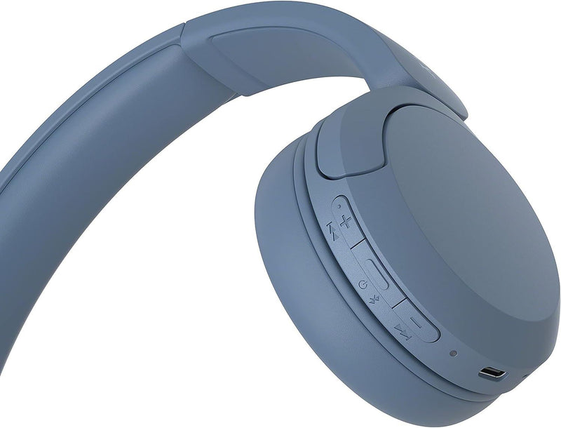 Sony WH-CH520 Over Ear Wireless Bluetooth Headphones Blue - WHCH520L.CE7