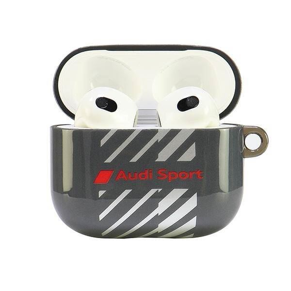 Audi IML Sport AirPods 3 Cover Black - AUS-IMLAP3-RSQ/D1-BK