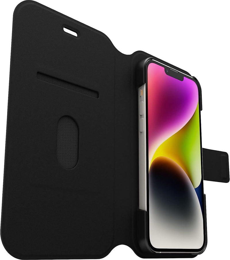 Otterbox Strada Series Via for iphone 14 Plus 6.7" Black 77-88740