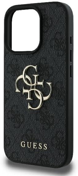 Guess 4G Big Logo Case for iPhone 16 Pro Max 6.9" Black - GUHCP16X4GMGGR