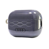 Audi IML Geometric Pattern AirPods Pro 2 Cover Grey - AU-IMLAPP2-A6/D3-GY