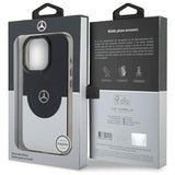 Mercedes Double Layer Case with MagSafe for iPhone 16 Pro 6.3" Black/Silver - MEHMP16L23HBIGK