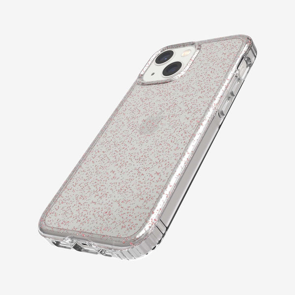 Tech 21 Evo Sparkle Cover for iphone 13 Mini 5.4" Rose Gold T21-8911