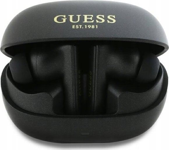 Guess Capsule ANC/ENC TWS Wireless Earbuds with Charging Case Black - GUTWST88MCTGK