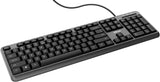 Trust ODY 1.8M Silent Keyboard UK QWERY Black - 24511