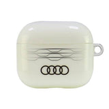 Audi IML Geometric Pattern AirPods 3 Cover White - AU-IMLAP3-A6/D3-WE