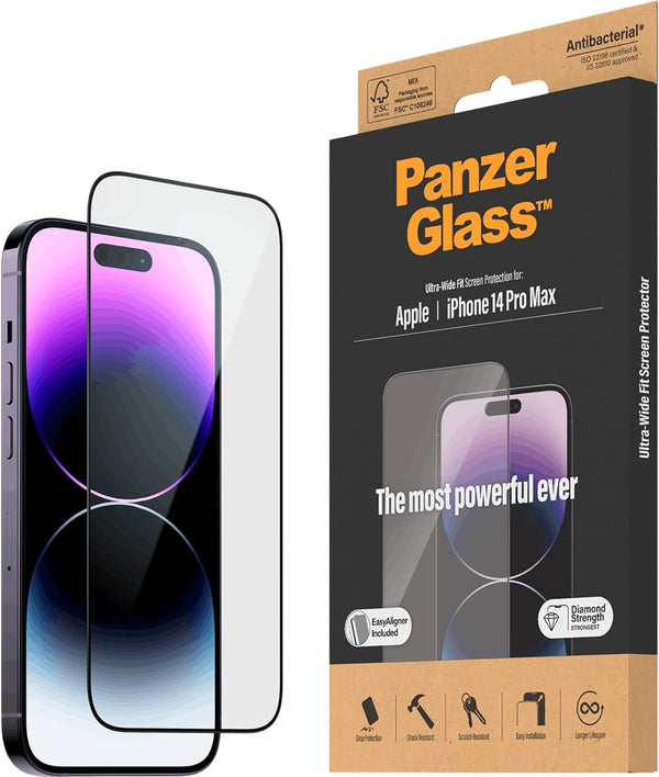 Panzer Glass Classic Fit Screen Protection for iphone 14 Pro Max 6.7" - 2770