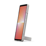 Sony Xperia 5 V Style Cover with Stand Platinum Gray - XQZ-CBDE/SGENG