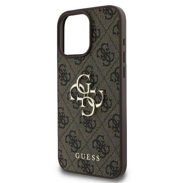 Guess 4G Big Logo Case for iPhone 16 Pro Max 6.9" Brown - GUHCP16X4GMGBR