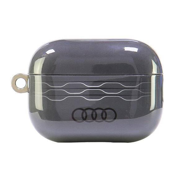 Audi IML Geometric Pattern AirPods Pro 2 Cover Grey - AU-IMLAPP2-A6/D3-GY