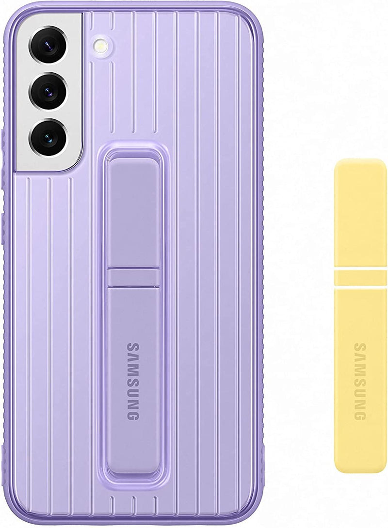 Samsung Galaxy S22 Plus Protective Standing Cover Lavender/Yellow - EF-RS906CVEGWW