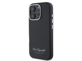 Karl Lagerfeld Hotel RSG Case for iPhone 16 Pro 6.3" Black - KLHCP16LPGWCMKHK