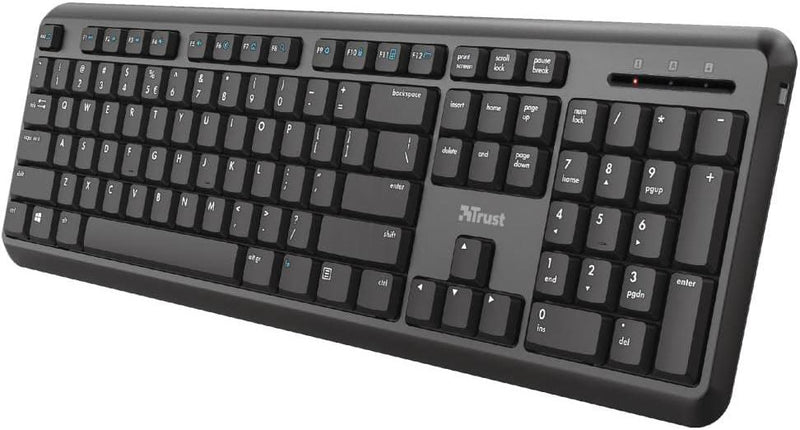 Trust TK-350 Wireless Keyboard UK QWERTY Black - 24417