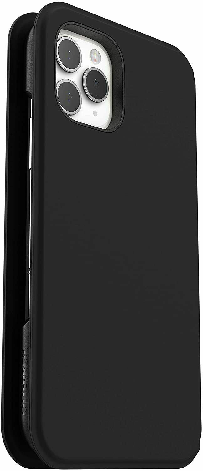 OtterBox Strada Black Folio Case Wallet for iPhone 11 Pro Max 6.5" 77-63246