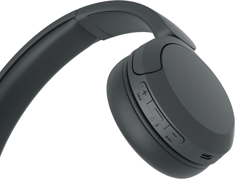 Sony WH-CH520 Over Ear Wireless Bluetooth Headphones Black - WHCH520B.CE7