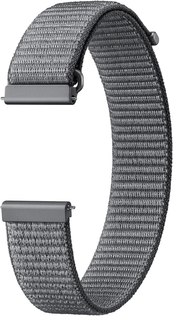 Samsung Galaxy Watch 4/5/5 Pro Fabric Woven Nylon Band 20mm M Grey - ET-SVR86MJEGEU