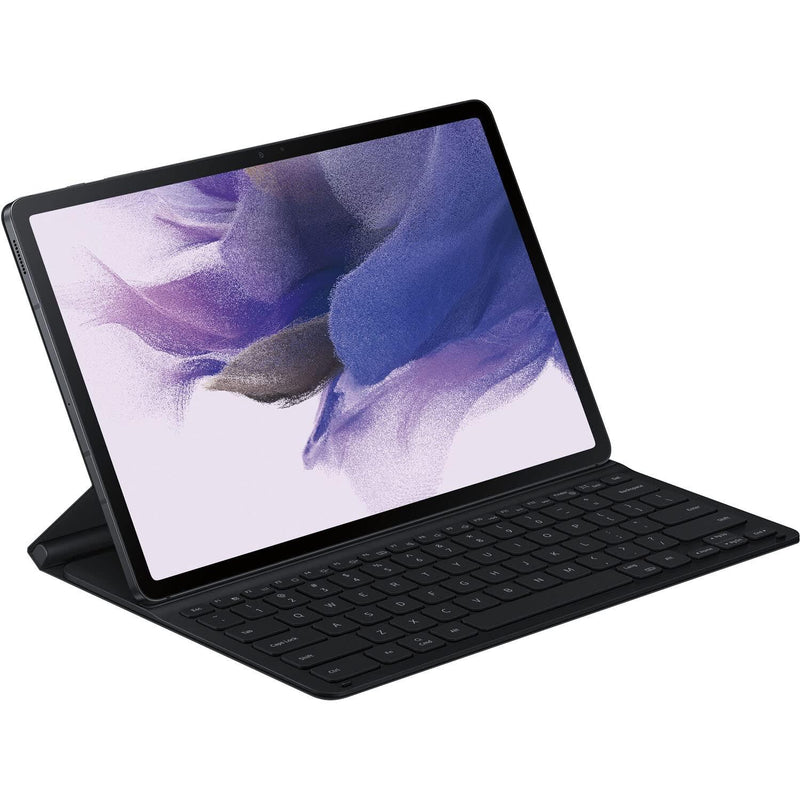 Samsung Galaxy Tab S7/S8 Book Cover French Keyboard Slim Without Touchpad Black - EF-DT630BBEGFR