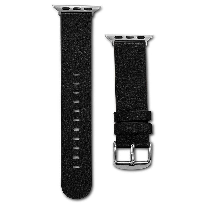 X-Doria Lux Band Black Leather Strap for Apple Watch 38 mm XD439664