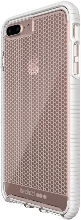 Tech 21 Evo Mesh for iphone 7/8 Plus Clear/White T21-5426