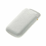 BlackBerry Leather Pocket for 8520 9300 9700 9780 White ACC-32917-202