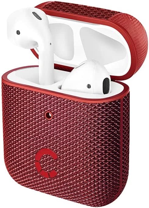 Cygnett TekView Airpods 1st/2nd Gen Case Red - CY2957TEKVI