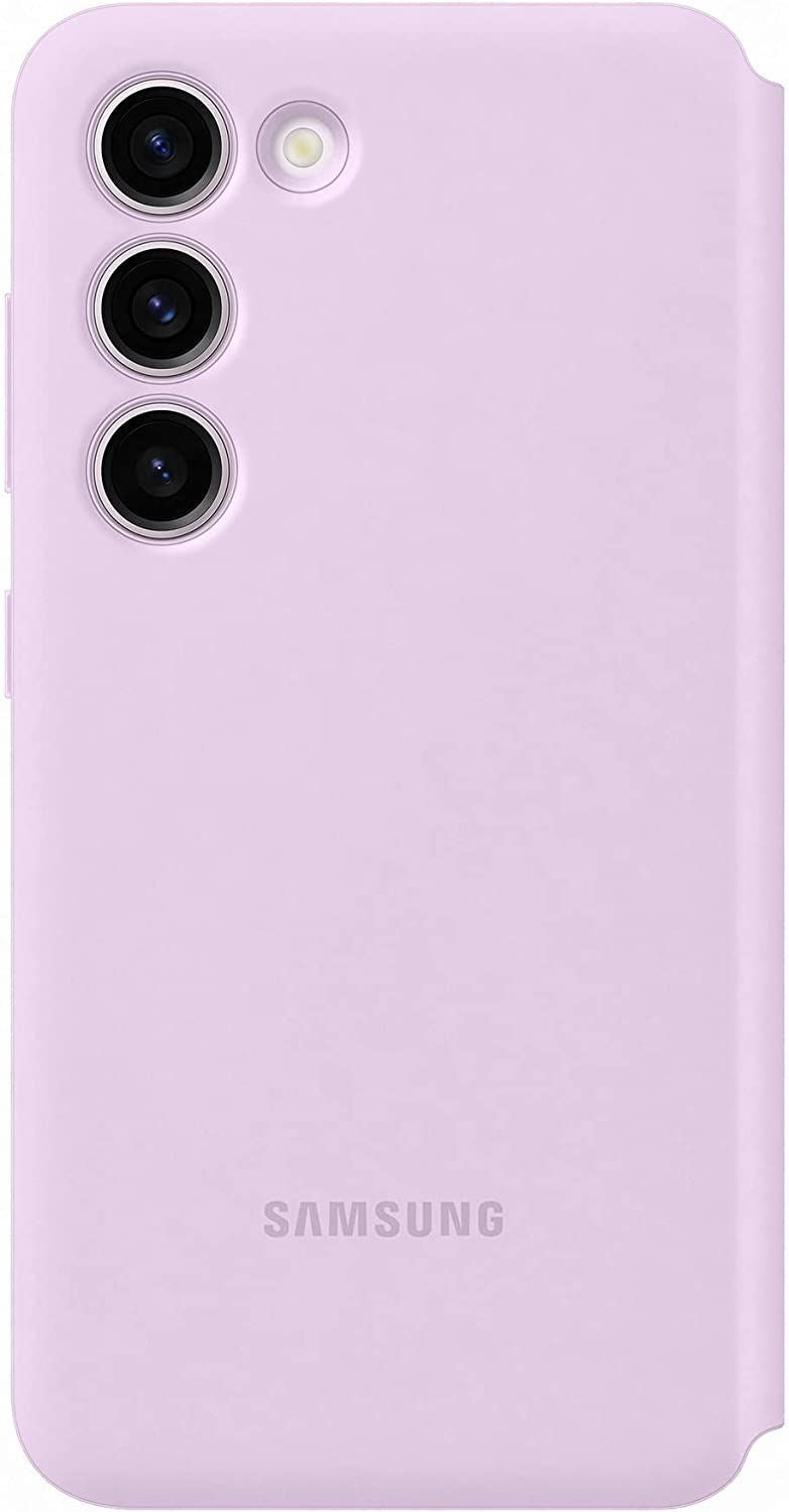 Samsung Galaxy S23 Smart View Wallet Case Lilac - EF-ZS911CVEGWW