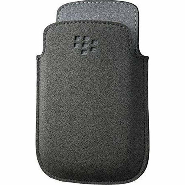 BlackBerry Pocket Microfibre Case for Curve 9220 9310 9320 Black Grey