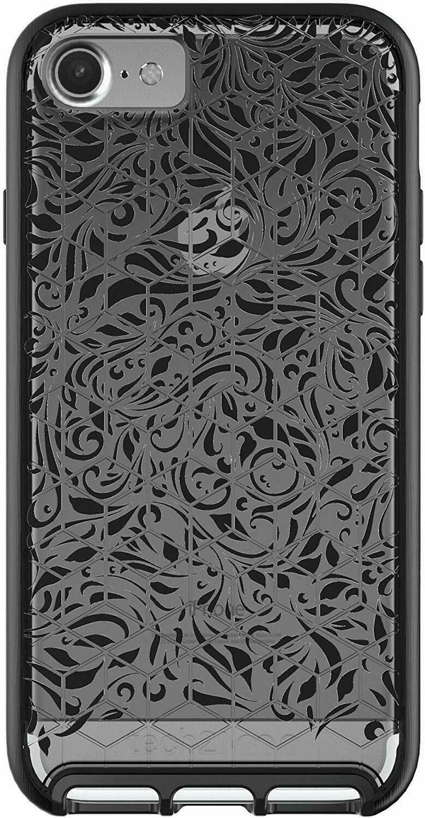 Tech21 Evo Elite Lace Case for iPhone 7 8 SE 2020 Brushed Black T21-5674