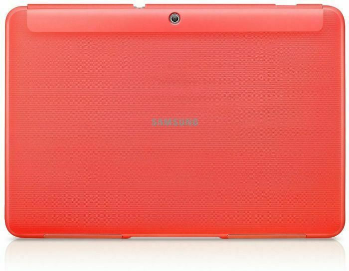 Genuine Samsung Book Cover Case Galaxy Tab 2 10.1 Orange EFC-1H8SOEC