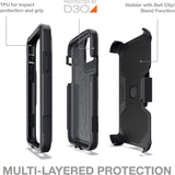 Gear4 Platoon Cover for iphone 11 Pro 5.8" Black - ICB58PTNBLK