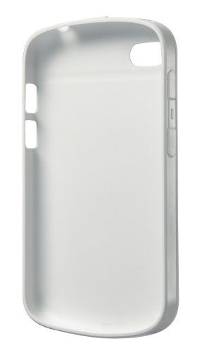 Genuine BlackBerry White Soft Shell Case Cover for Q10 ACC-50724-202