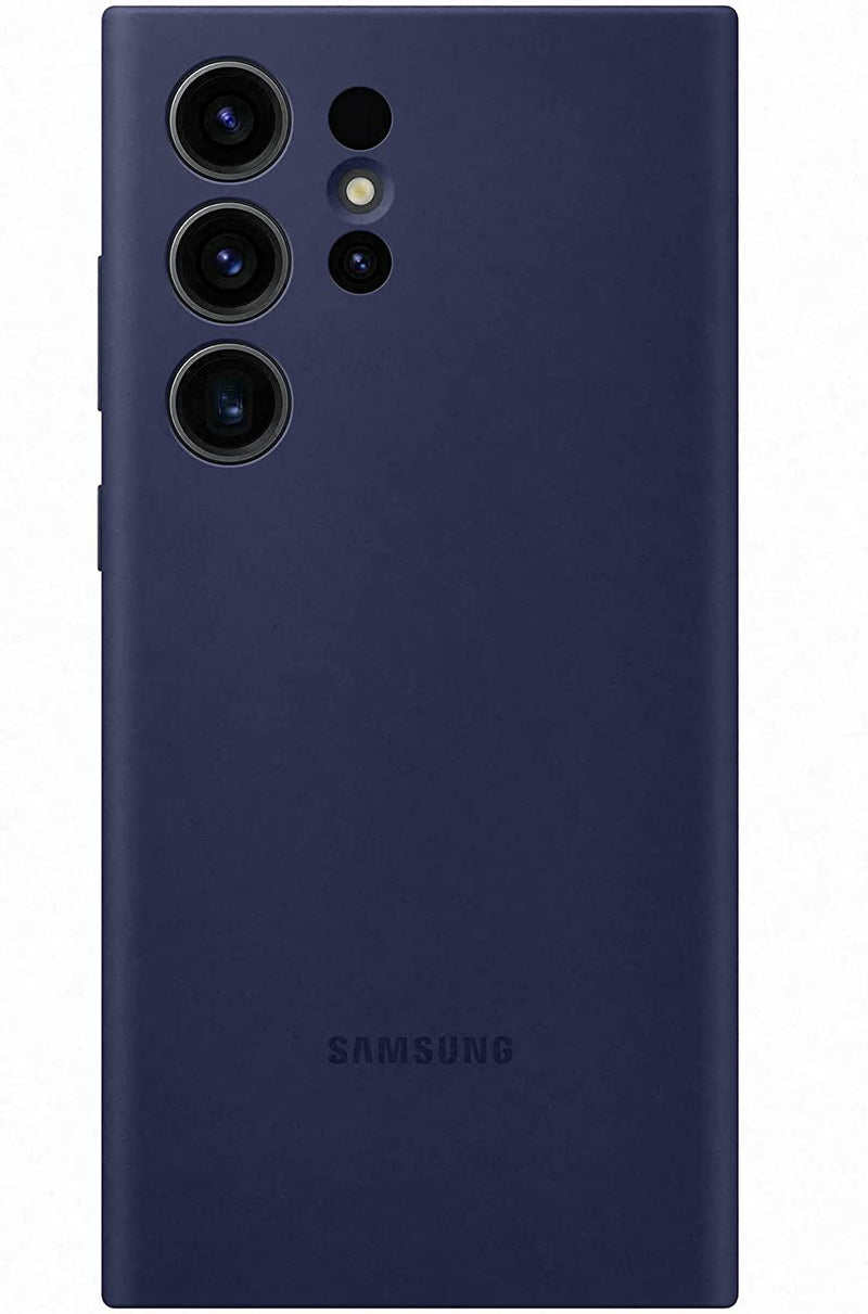 Samsung Galaxy S23 Ultra Silicone Case Navy - EF-PS918TNEGWW