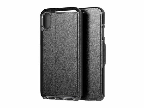 Tech21 Evo Wallet Case Cover for iPhone X XS 5.8" Black T21-6174