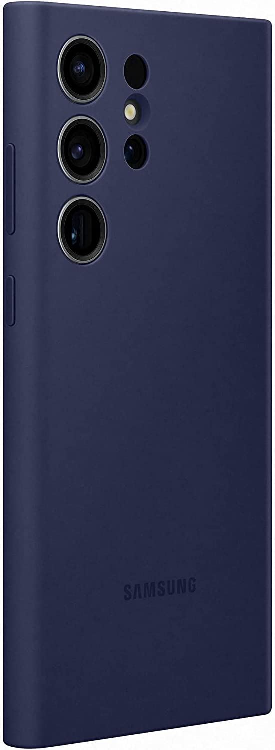 Samsung Galaxy S23 Ultra Silicone Case Navy - EF-PS918TNEGWW