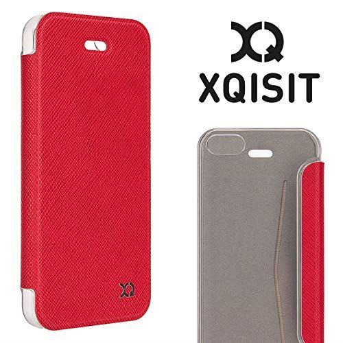 Xqisit Folio Red Case Flap Adour Wallet for iPhone 5 5S SE 24868