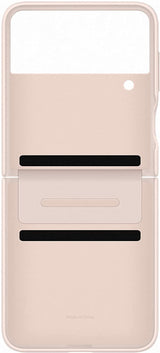 Samsung Galaxy Z Flip 4 Flap Leather Cover Peach - EF-VF721LPEGWW