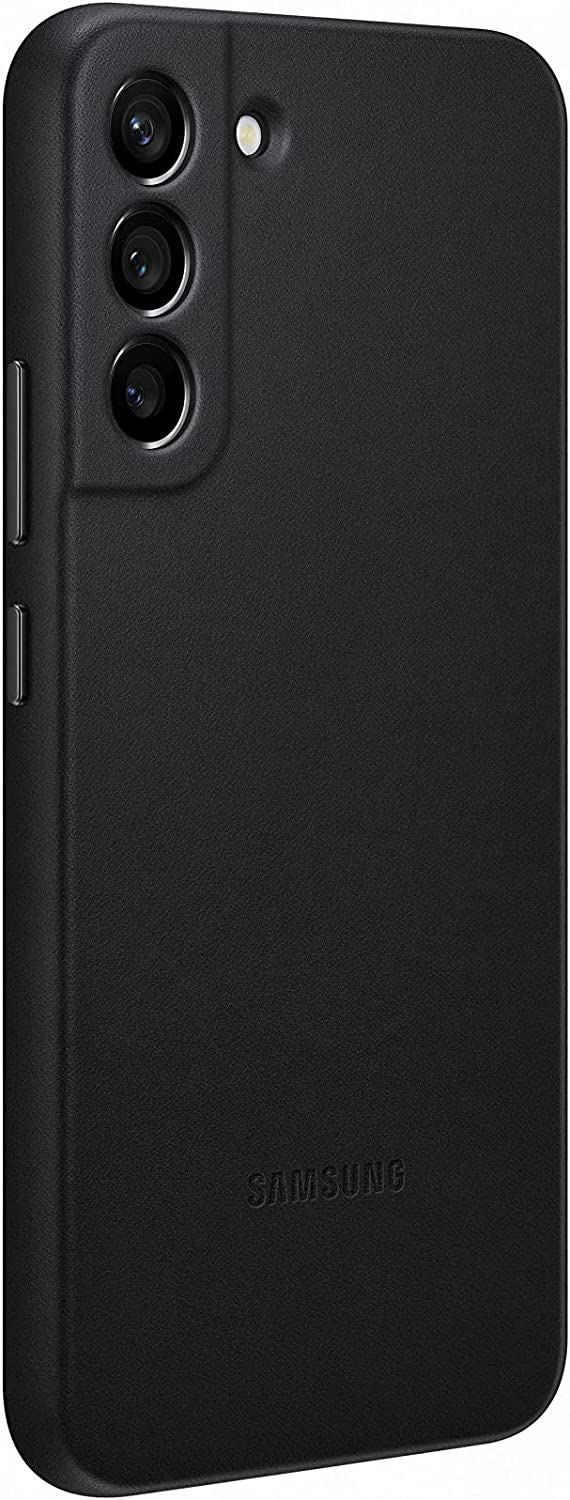 Samsung Galaxy S22 Plus Leather Cover Black - EF-VS906LBEGWW