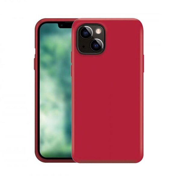 Xqisit Silicone Case for iphone 14 Plus 6.7" Red - 50545