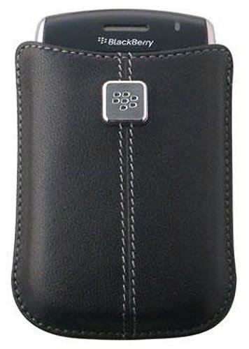 BlackBerry 9700/8900 Leather Pocket - Black (NEW)