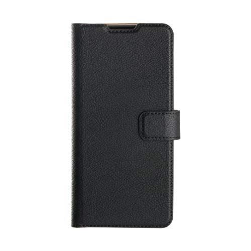 XQISIT Slim Wallet for Samsung Galaxy S21 6.2" Black with Stand Function