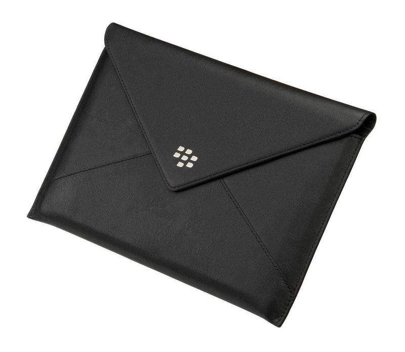 BlackBerry PlayBook Leather Envelope Pouch Wallet Case Black ACC-39317-201