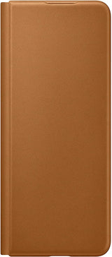 Samsung Galaxy Z Fold 3 Leather Flip Cover Brown - EF-FF926LAEGWW