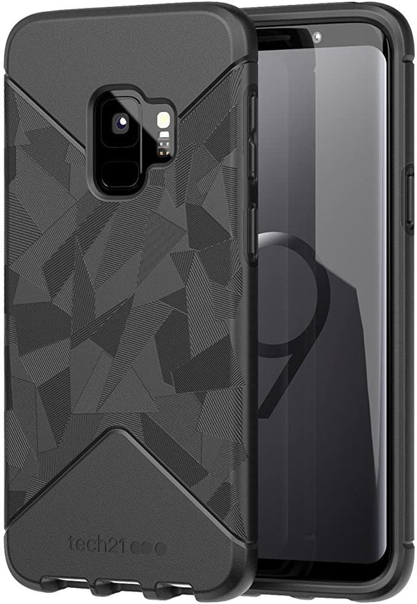 Tech 21 Evo Tactical Case Cover for Samsung Galaxy S9 Black T21-5824